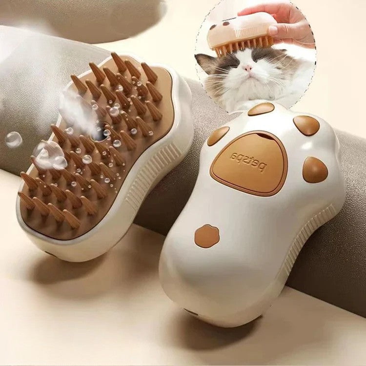 Brosse à vapeur pour chat